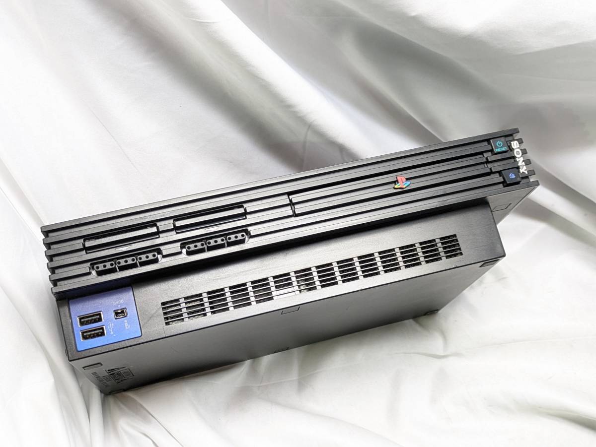 美品 SONY PlayStation2 SCPH-39000 Sony PlayStation 2 PS2 SCPH-39000 Satin Silver Console NTSC-J