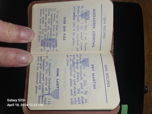 Vintage 1953 Notebook/calendar/recipes Of St Louis Washer Parts - Picture 3 of 6