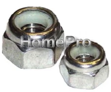 1/2-13 STAINLESS STEEL NYLON INSERT LOCK NUTS 3 pcs  COARSE THREAD