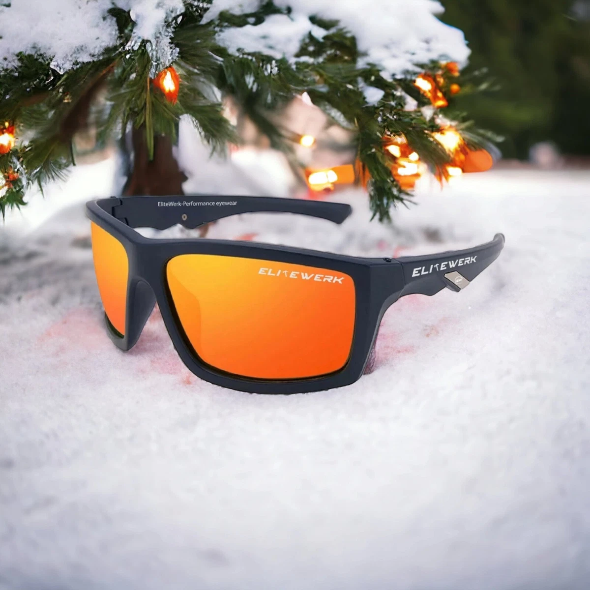 EliteWerk Polarized Anti Fog Motorcycle Sunglasses Men Sport