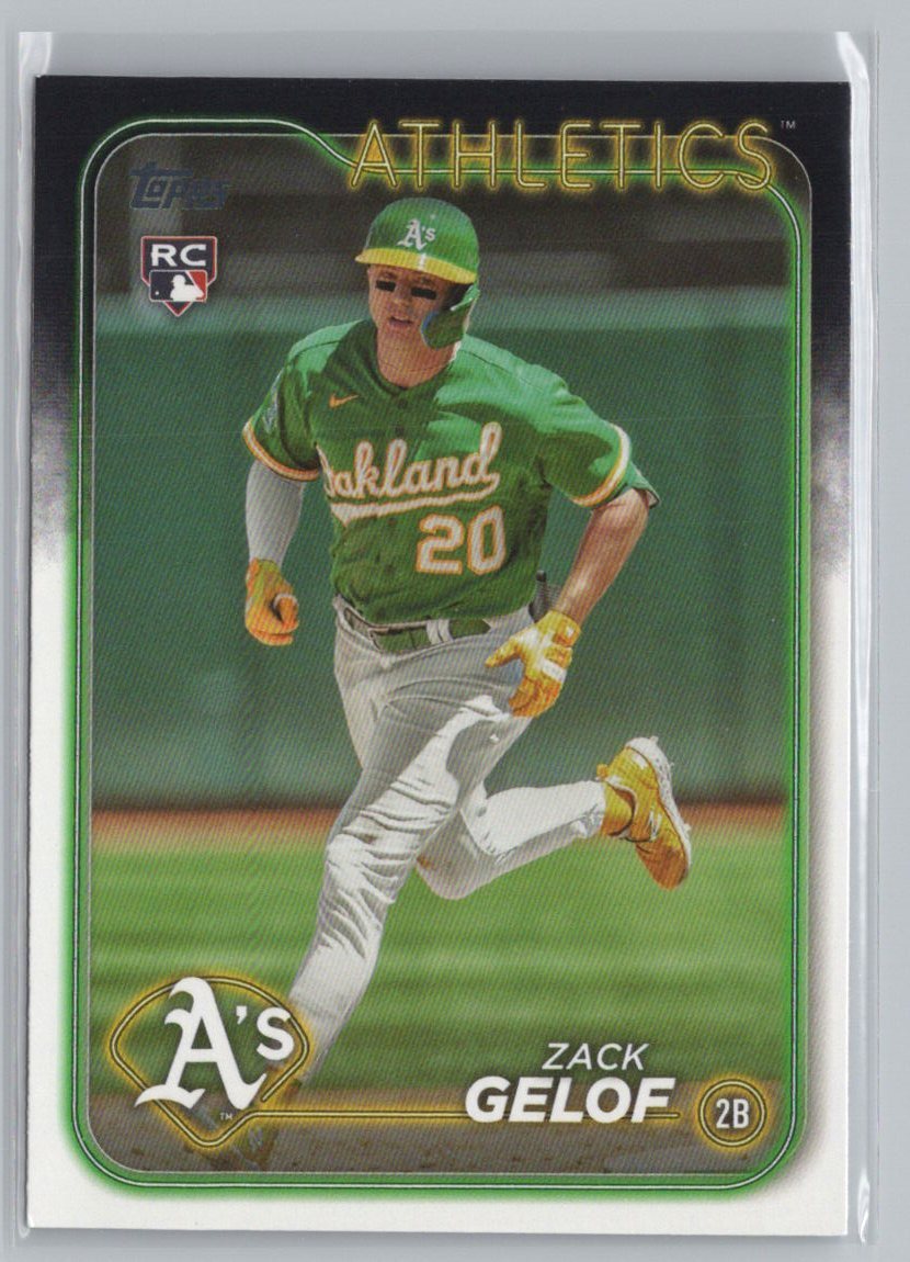 2024 Topps #166 Zack Gelof RC