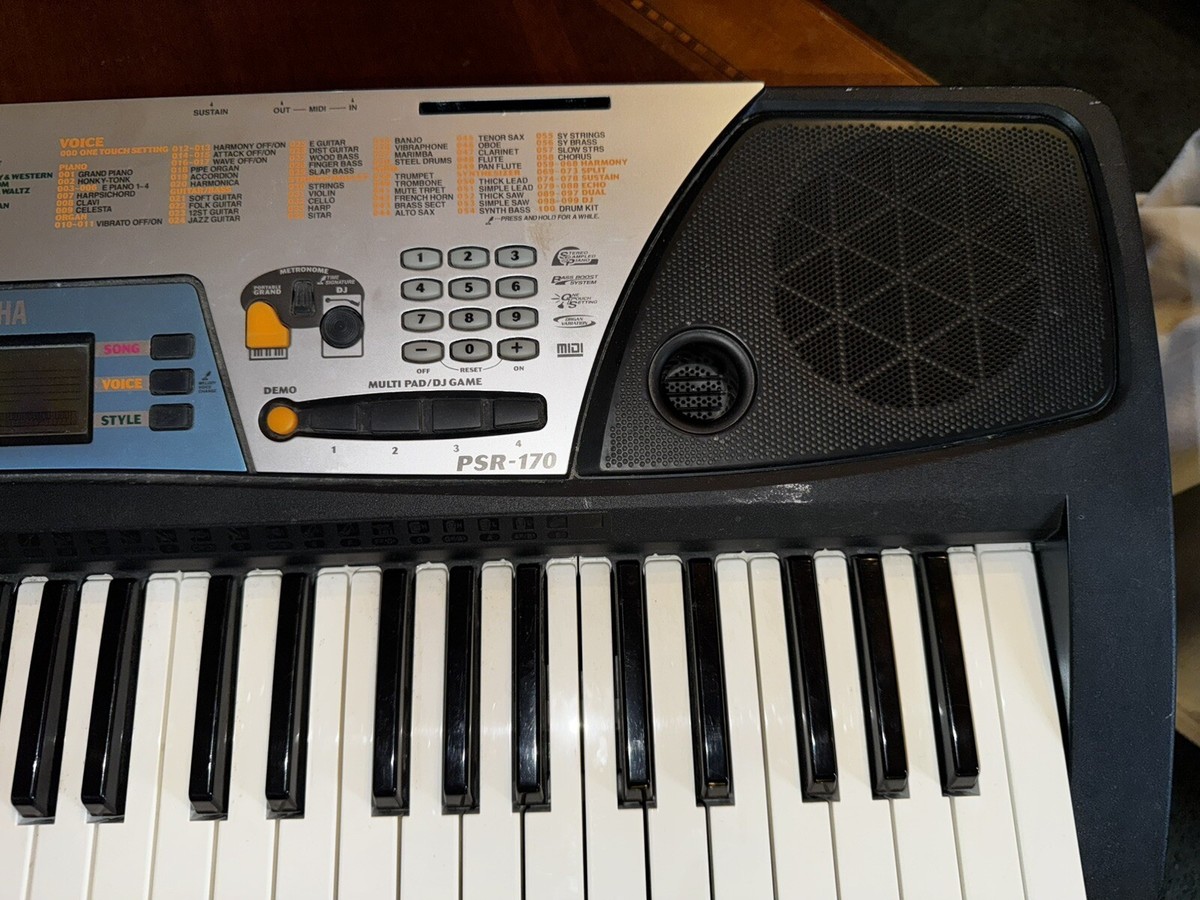 Yamaha Psr-170 Portatone 61 Key Full Size Portable Keyboard Yamaha Psr-170 Portatone 61 Key Full Size Portable Keyboard