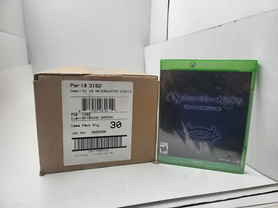 30X WHOLESALE CASE LOT NEVERWINTER NIGHTS GAME ENHANCED EDITION FOR  XBOX ONE