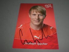 Christoph Spycher Schweiz signiert autograph Autogramm auf Autogrammkarte