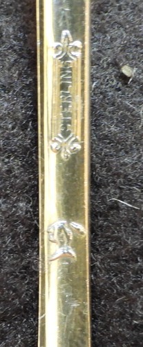 LOTE de 11 cucharas de té helado antiguas internacionales de plata esterlina patrón napoleano - Imagen 5 de 11