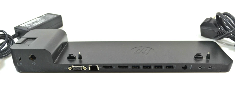 HP 2013 UltraSlim Dockingstation (HSTNN-IX10) mit Netzteil, USB3.0, DisplayPort - Bild 2 von 3