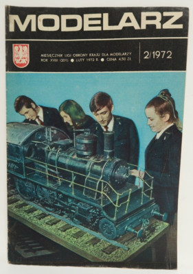 Modelarz Modeller Polish Magazine 1972 Issue #2 Country Defense League LOX