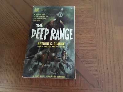 THE DEEP RANGE PAPERBACK BOOK BY ARTHUR C. CLARKE SIGNET BOOK S1583 | eBay