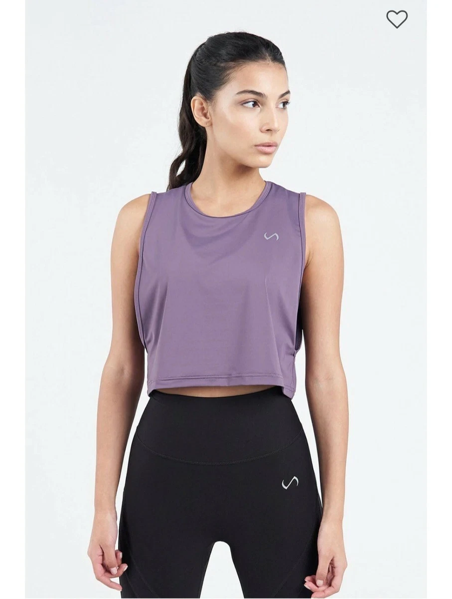 NWT TLF Apparel Gym Crop Top Tank Women's Athletic Active Wear