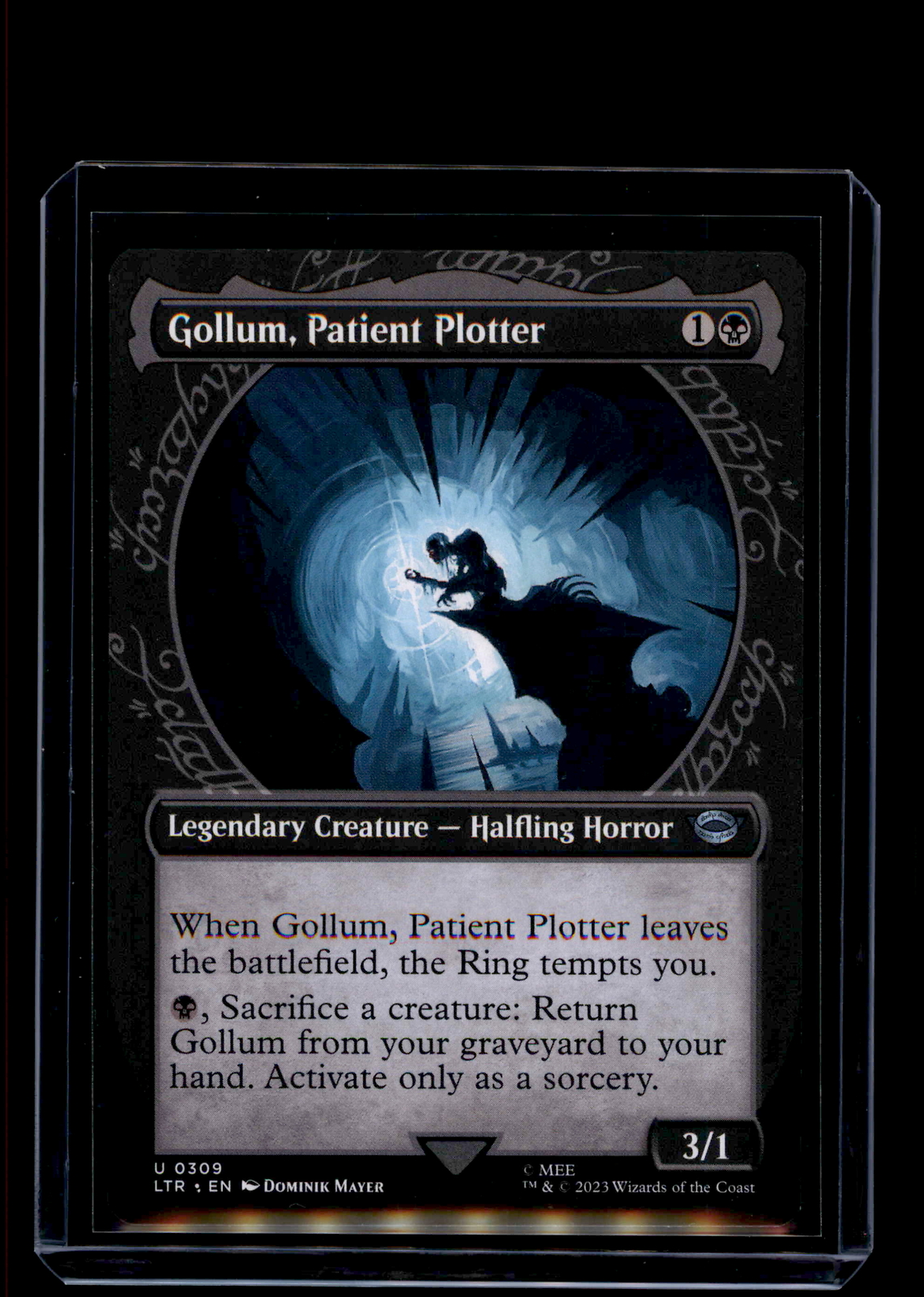 MTG Gollum, Patient Plotter (Showcase) #309 Uncommon The Lord of the Rings