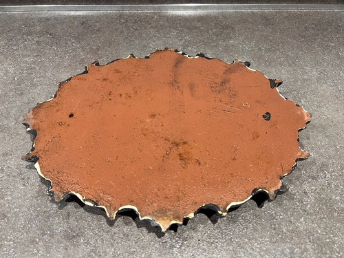 Antique Heavy Cast Iron Sign House Number 5 Door - Picture 4 of 4