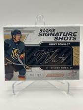 2019-20 UD ENGRAINED JIMMY SCHULDT RC SIGNATURE SHOTS AUTO #D 207/249 SP