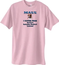 Dog T Shirt Men Women - MASS Multiple Australian Shepherd Syndrome