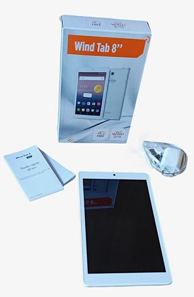 Wind Tab 8 - Modello espositivo - Mai usato - SIM + SD CARD - INFO - Immagine 2 di 4