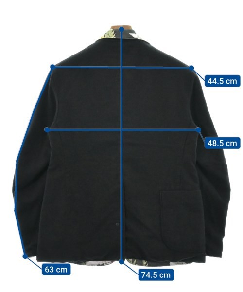 Engineered Garments Casual Jacket BlackxGray S 22… - image 13