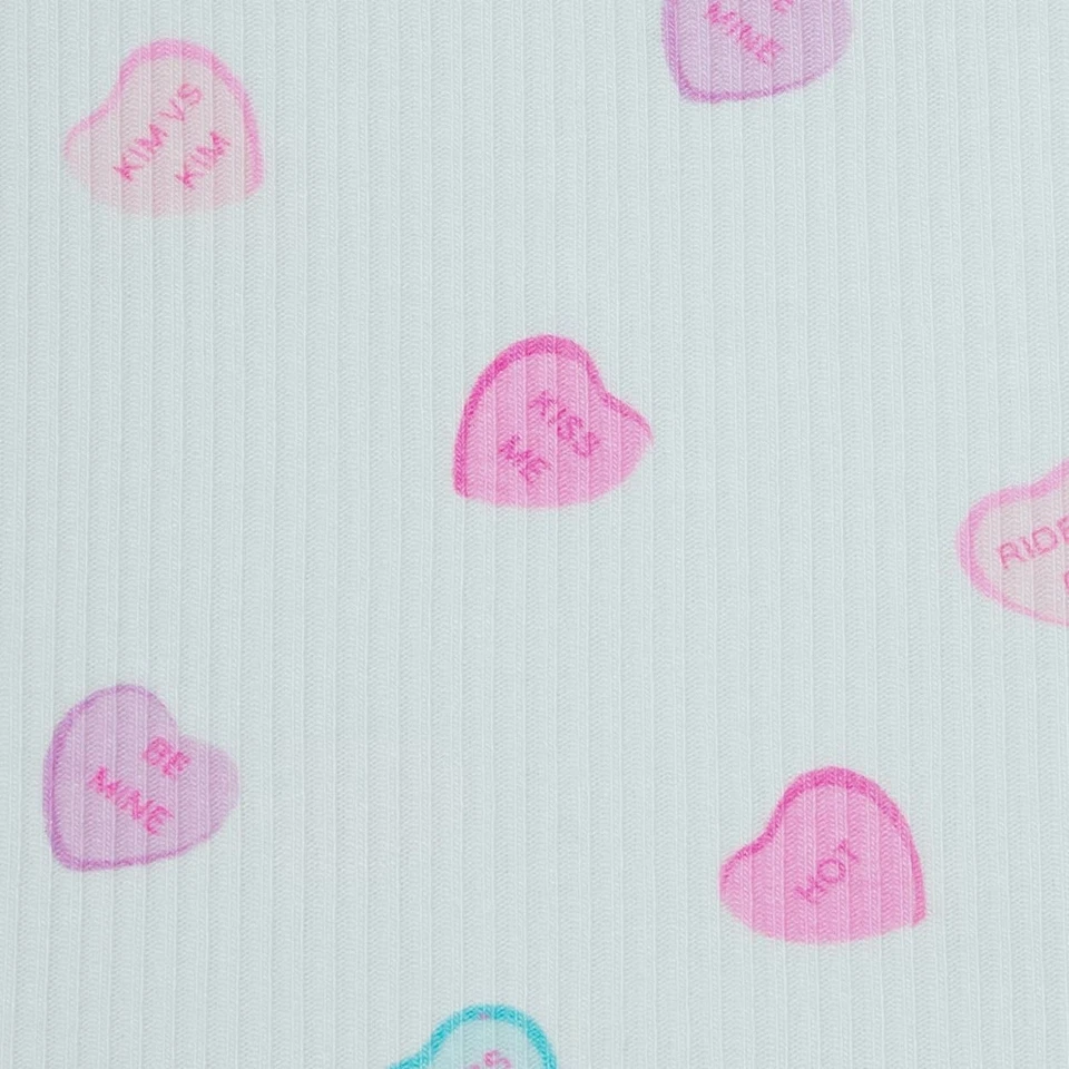 Pantalones de salón suaves Skims para mujer talla M San Valentín nube corazones de caramelo nuevos con etiquetas Foto 3 de 4