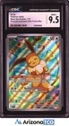 Pokemon 2025 Eevee 173 Prismatic Evolutions ETB Black Star Promos CGC 9.5