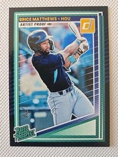 2025 Donruss Brice Matthews Artist Proof 1 Of 1 Rare Rated Prospect!