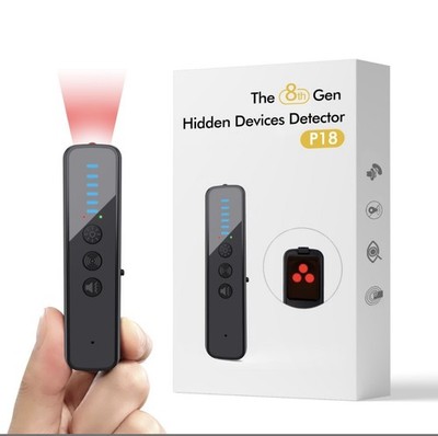 Upgraded Hidden Camera Detector - AI-Powered Anti-Spy Device, GPS 