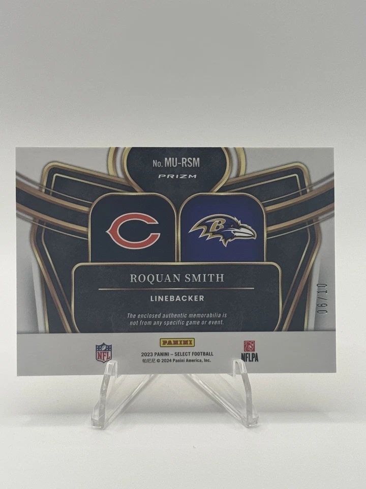 ROQUAN SMITH 2023 Panini Select #MU-RSM Multiverse GOLD Prizm 6/10  - Image 2 of 2