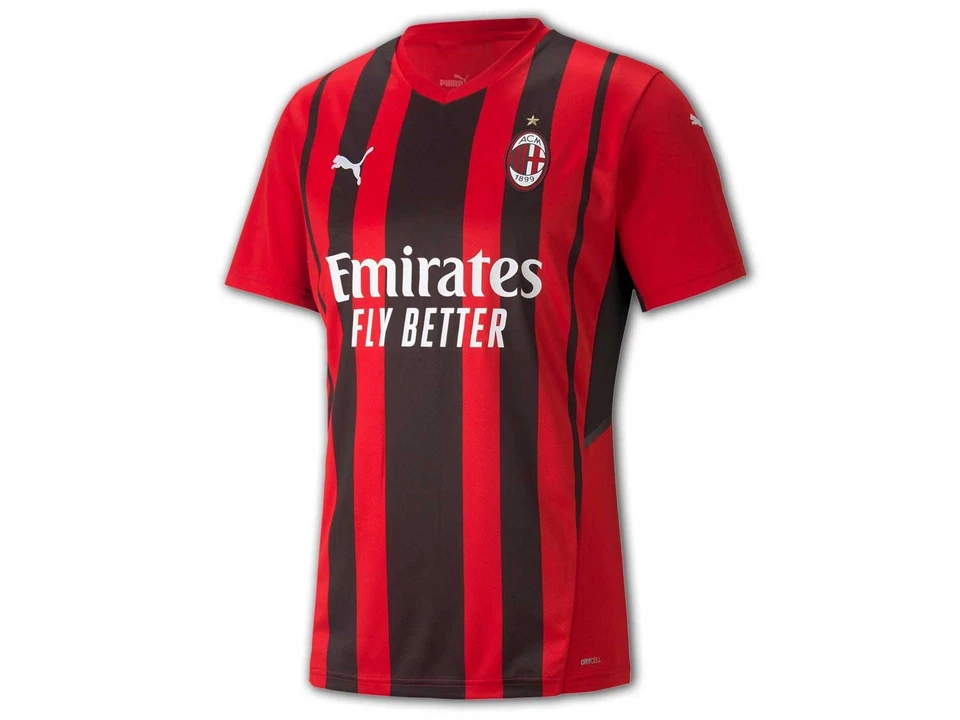 Puma AC Milan Home Shirt 21/22 Red Football Jersey Gr.M-XXL - Image 2 of 4