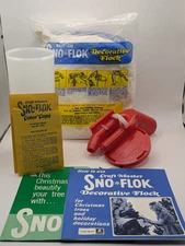 Vintage Craft Master Sno Flok Flocking Kit for 5 ft. Tree & Christmas Decor