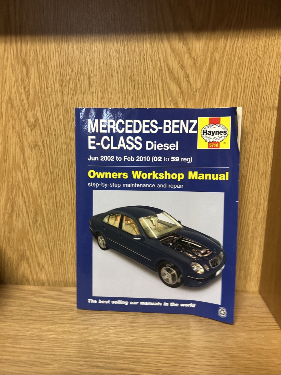 Haynes manual 5710 Mercedes-Benz E-CLASS Diesel Jun 2002 to Feb 2010 02 - 59 reg