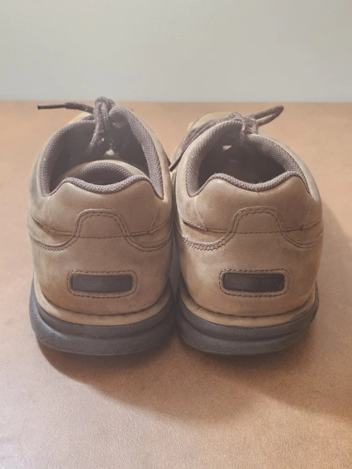 Rockport World Tour Clásico MWT17 Cuero Marrón Zapatos para Caminar Para Hombre Talla 14 Foto 4 de 4