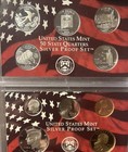 2008-S United States Mint Silver Proof Set with COA & Box 14 Coins 90% — photo 2