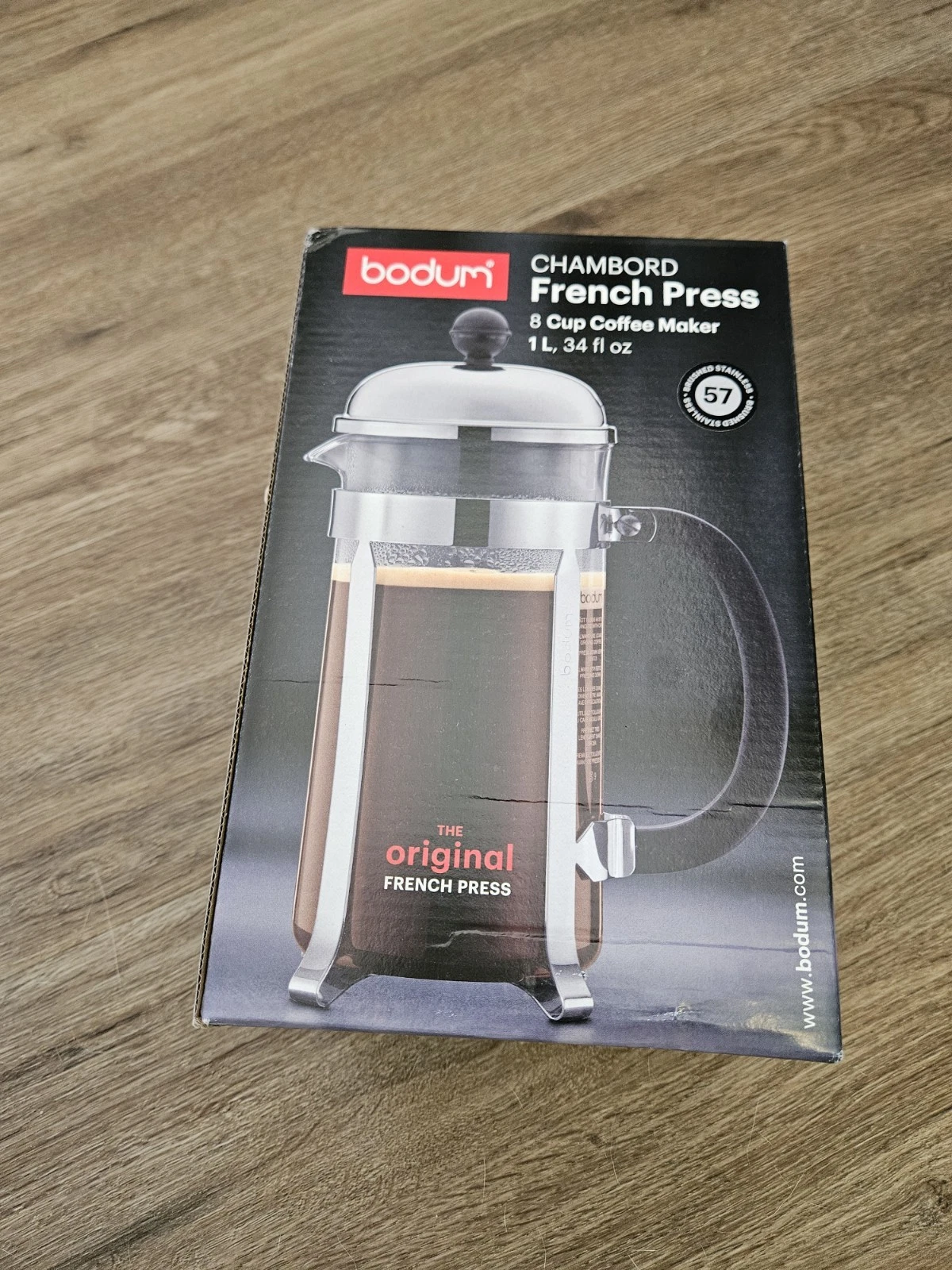 NEW! Bodum Chambord French Press Coffee Maker