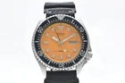 Vintage [Exc+5] SEIKO 6458-600A 36mm Orange Dial Qz 150m Diver Men's Watch JAPAN