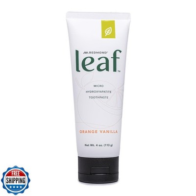 REDMOND Leaf Micro Hydroxyapatite Toothpaste Tube (Orange Vanilla)