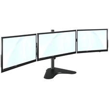 Triple Arm Desk Stand for 13" - 27" Monitors 