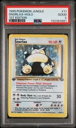 Snorlax 11/64 Jungle 1st Edition Holo Rare