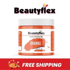 Orange - Screen Printing Plastisol Ink - Low Temp Cure - 8 fl oz