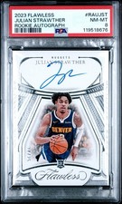 2023 Flawless Julian Strawther RC Auto /25 PSA 8