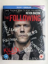 The Following: Complete Third and Final Season (Blu-ray, 3-Discs) New and Sealed