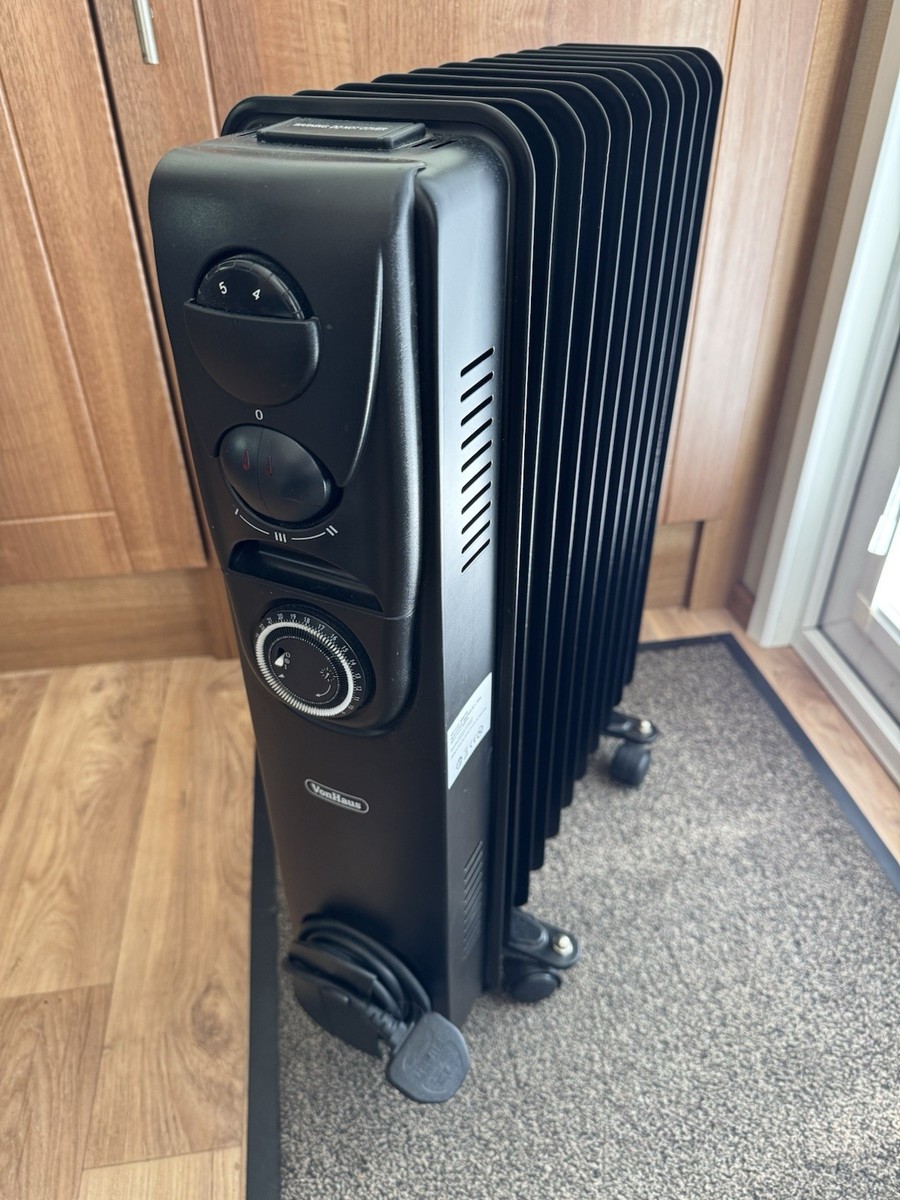 VonHaus Electric Heater with Adjustable Thermostat 2500109