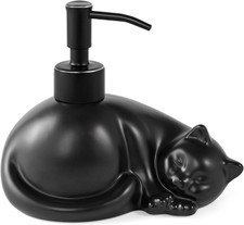 Cat Shape Soap/Lotion/Hand Sanitizer Stainless Steel Pump Dispenser Gifts for Ca