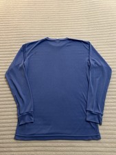 Patagonia Capilene Men's Long Sleeve Blue Base Layer Shirt, Size M, Made in USA
