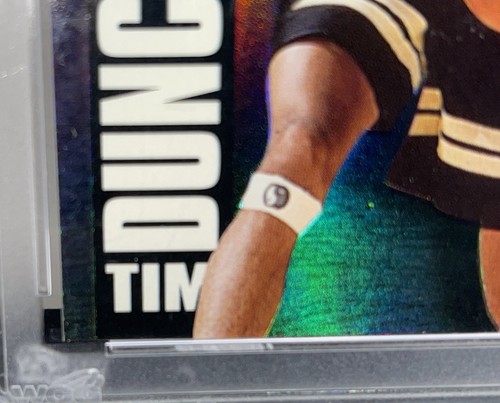 97 Tim Duncan Score Board NBA Draft Day Rookie Card 10 GEM-MT - Picture 5 of 9