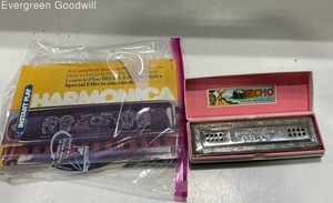 Hohner Vintage Echo Harp Harmonica w/ Case