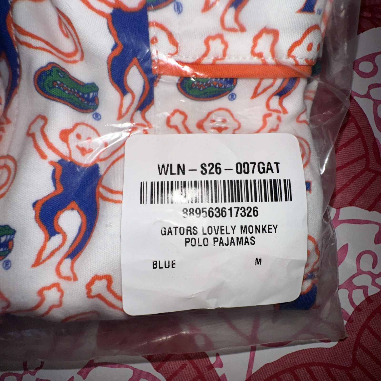 Roller Rabbit UF gators lovely monkey pajamas Sz Medium NWT Florida ...