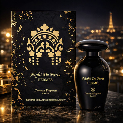 Night De Paris HERMES by L' Orientale Fragrance EDP Unisex 3.3 oz Bottle Perfume