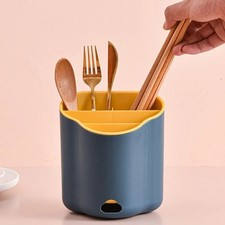 Kitchen Organizer Multifunctional Wall Mounted Chopstick Drain Box Accessories