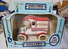 Ertl 1:25 Die-Cast 1905 Ford Delivery Car Bank In Box DB