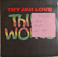 Third World Try Jah Love Vinyl Record 7" EX/VG A2063 1982