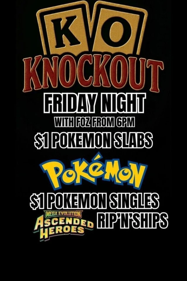 $1 POKEMON SLABS - $1 SINGLES - RIP'N'SHIPS