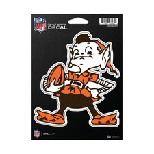 Cleveland Browns Retro Logo 5 Inch Vinyl Die Cut Decal Sticker, Full Adhesive...