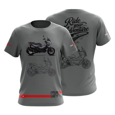 Motorcycle T-Shirt , Motо Gift For Aprilia SR GT 200 Biker, Graphic Design Shirt